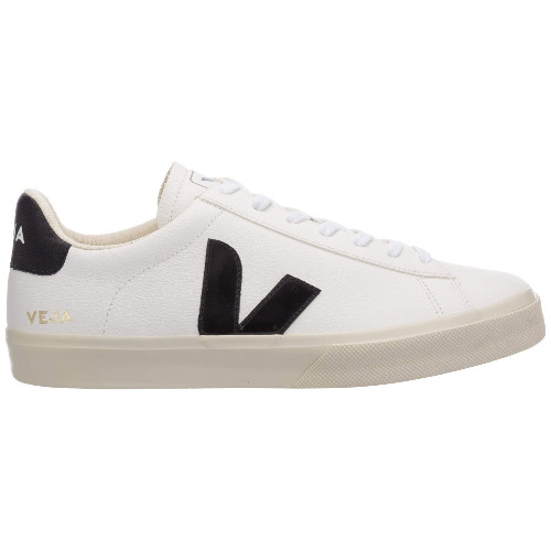 Veja Man's Veja Campo Chromefree White Leather Men Sneaker - 44 EU - White