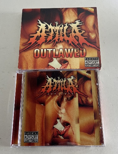 DEATH METAL ! Attila CD Outlawed , 7030183131-2 , 2011