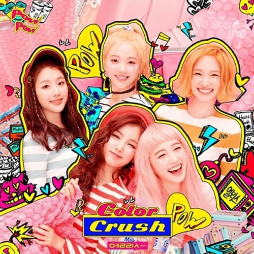 ELRIS [COLOR CRUSH] 2nd Mini Album CD+60p Photobook+Lyrics+4p Card+Sticker+Tracking Number