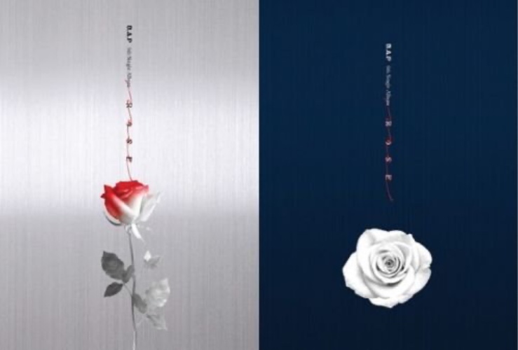 B.A.P [ROSE] 6th Single Album Random Ver CD+Photobook+Photocard+Tracking Number K-POP SEALED