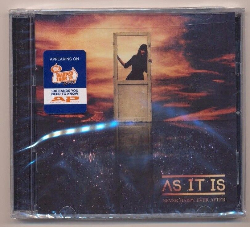 Never Happy, Ever After by As It Is (CD 2015, Fearless Records) SEALED!