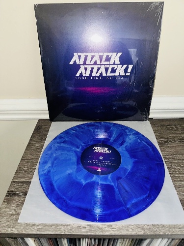 Attack Attack! Long Time, No Sea Vinyl LP • Purple Smash Tour Variant