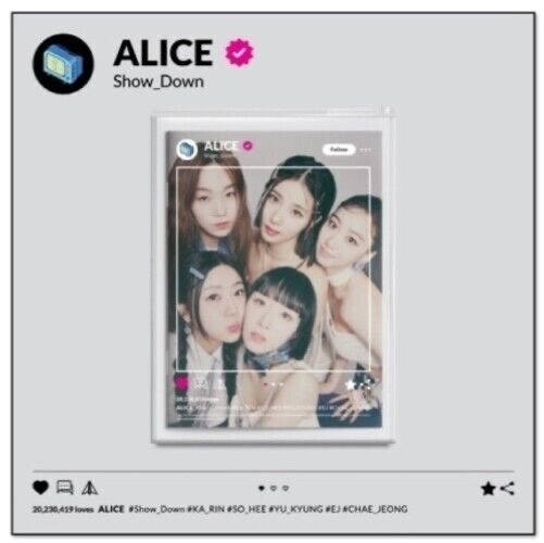 Alice - Show Down - incl. 60pg Photobook, Envelope, Message Card, Postcard, 2 Ph