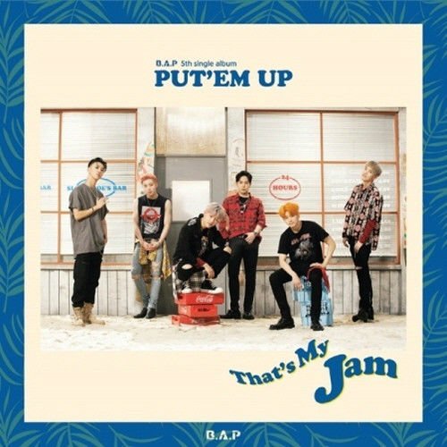 B.A.P - [PUT'EM UP] 5th Single Album CD+Photo Book+1p Photo Card BAP K-POP Sealed