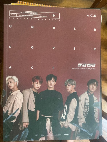 A.C.E The Second Mini Album Under Cover Ace CD PHOTO BOOK NO PHOTOCARD