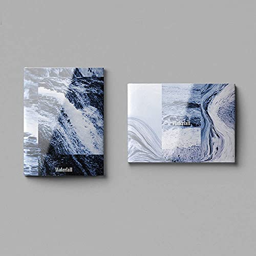 iKON B.I Waterfall 1st Full Album Waterfall Version CD+1p Folding Poster On Pack+96p PhotoBook+3p Postcard+1p Selfie PhotoCard+1p Sticker+1p Secret Letter+Tracking
