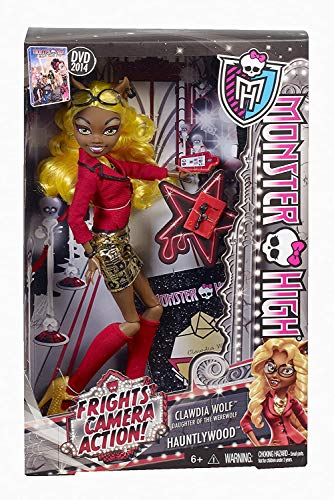Monster High Frights, Camera, Action! Clawdia Wolf Doll
