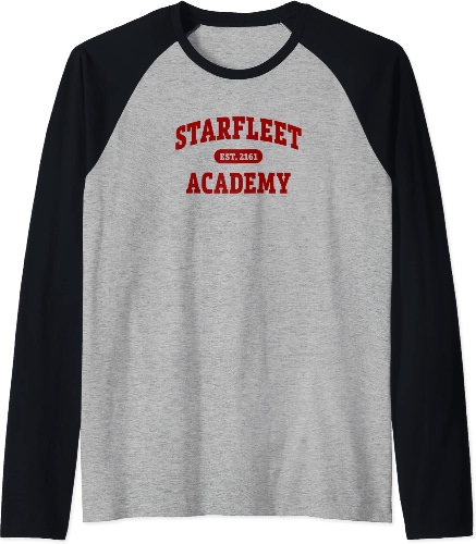 Star Trek Starfleet Academy EST. 2161 Raglan Baseball Tee