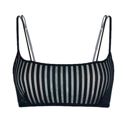 Vertigo Bralette Black - M / Black