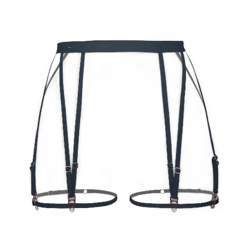 Frisson Garters Black - XS/S / Black