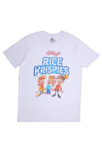Kellogg's Rice Krispies Graphic Tee | White / M