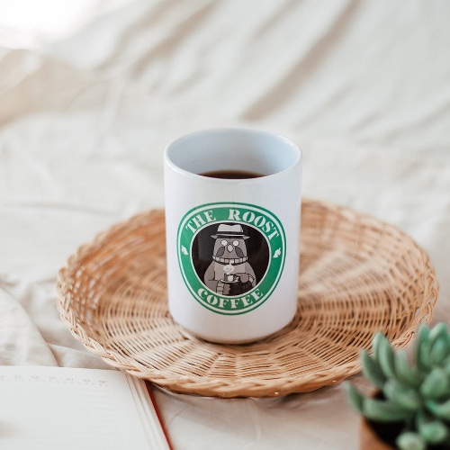 The Roost | Deluxe Mug 15oz. | Cozy Gamer | Animal Crossing