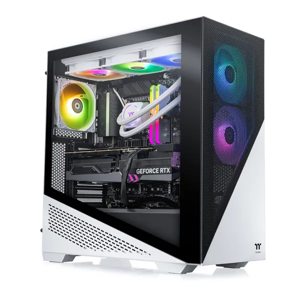 Thermaltake LCGS Frostbite i4690 AIO Liquid Cooled CPU Gaming PC (Intel Core i9-13900KF, ToughRam XG 5600MT/s 32GB DDR5 RGB Memory, NVIDIA GeForce RTX™ 4090, 1TB NVMe Gen4 M.2, Wifi) D3FB-Z690-490-LCS