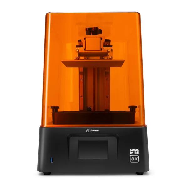 Phrozen Sonic Mini 8K LCD Resin 3D Printer, Highest Resolution of 22 µm and 1152 ppi, 7.1” Mono LCD Screen, Prints Beyond Handcrafted Models, L16.5 x W7.2 x H18 cm Printing Volume