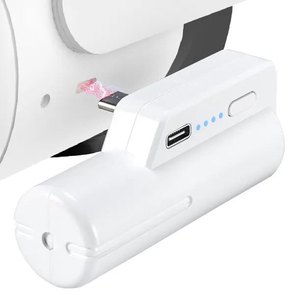 MAIORD Battery Pack for Oculus Quest 2 Accessories, 5000mAh Portable Mini Extended Battery Pack for Extra 2-4 Hours Playtime Compatible with Oculus/Meta Quest 2 and Quest Strap & Elite Strap