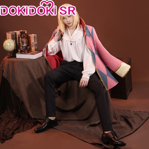 【Ready For Ship】DokiDoki-SR Moive Howl's Moving Castle Cosplay Costume Howl | L