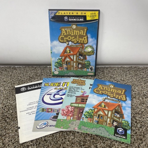 Animal Crossing Player's Choice (Nintendo GameCube) CIB NO MEMORY CARD CIB