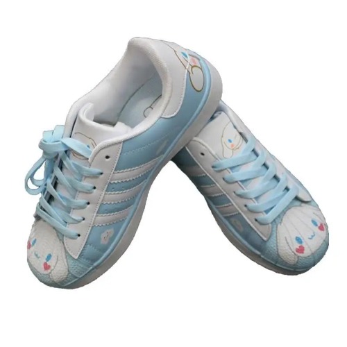 Artisan Crafted Blue Cinnamoroll Inspired Athletic Sneakers - 8