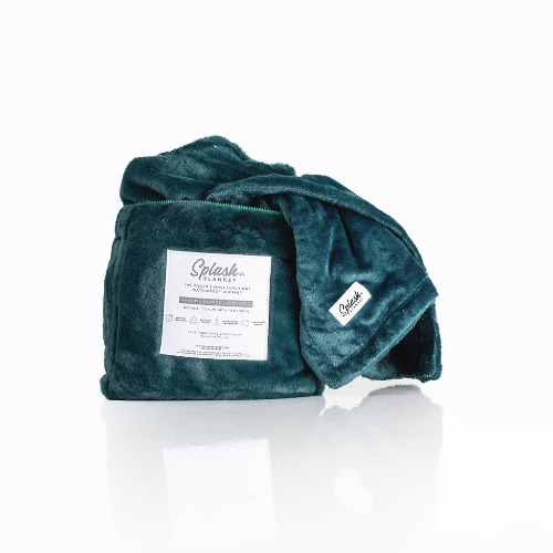 Furlush Waterproof Splash Blanket™ - Emerald Green | Large