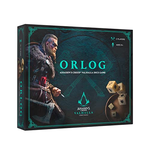 Orlog: Assassin's Creed Valhalla Dice Game | Strategy Game for Teens and Adults | Ages 8+ | 2 Players | 15 Minutes
