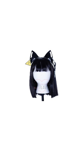 danger cyber cat | headband ☆