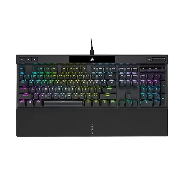 Corsair K70 RGB PRO Mechanical Wired Gaming Keyboard – Cherry MX Brown Tactile Switches – 8,000hz Hyper-Polling – PBT Double-Shot Keycaps – iCUE Compatible – PC, Mac, Xbox – QWERTY NA – Black - K70 RGB PRO - MX BROWN (Tactile)