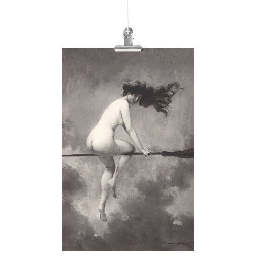 "Departure for the Sabbath" by Albert Joseph Pénot Matte Poster - 11x17