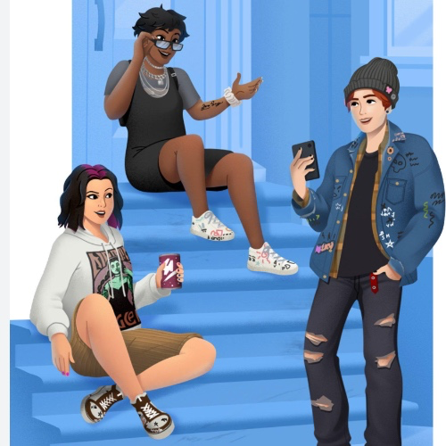 Grunge revival sims 4 kit