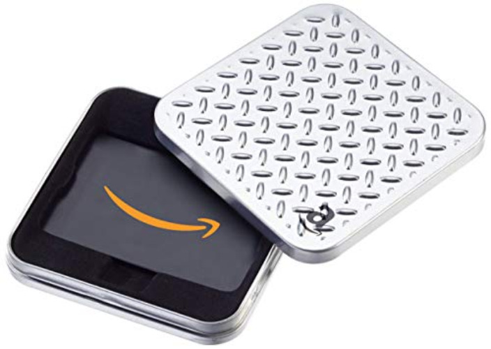 Amazon.de Geschenkkarte in Geschenkbox (Metallmuster) - 0 - Metallmuster