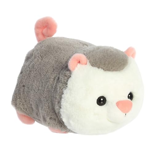 Aurora® Adorable Spudsters™ Odin Opossum™ Stuffed Animal - Comforting Cuddles - Playful Companions - Grey 10 Inches