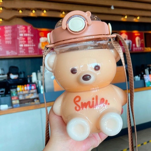 Smile Bear Bottles - Brown