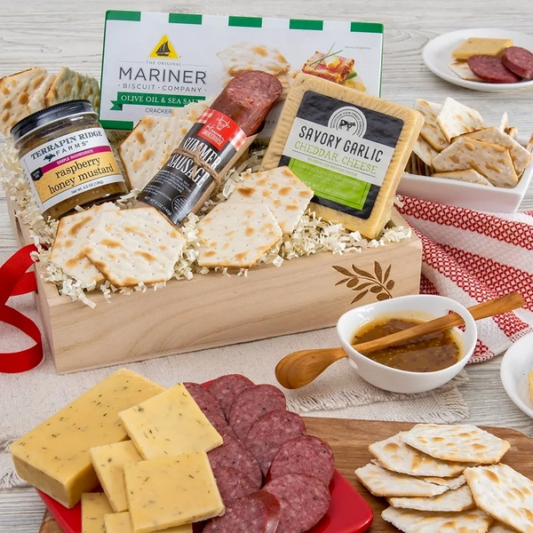 Gourmet Meat & Cheese Sampler 