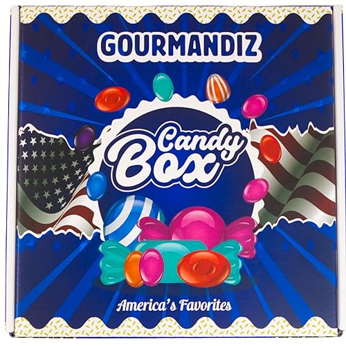 Box di Caramelle Americane - Confezione Gourmet con Sapori Vari dagli USA - Assortimento di Dolci e Golosità Uniche (ZINGY BOX) - ZINGY BOX