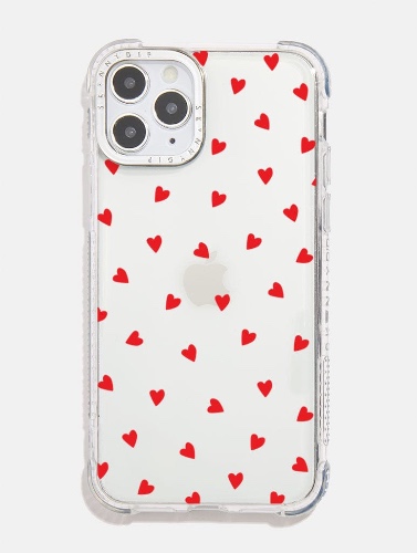 Ditsy Heart Shock iPhone Case | iPhone 15 Pro Max Case