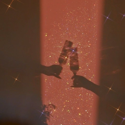 drinks on you 🥂🤍✨