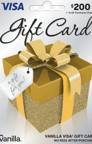 Visa $200 Gift Card
