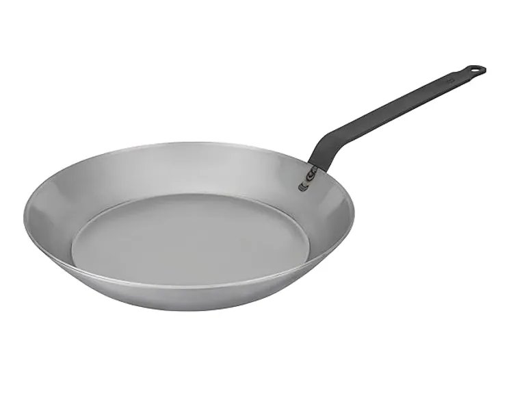 Matfer Bourgeat Black Carbon Steel Fry Pan (12 5/8) - 9 1/2-Inch