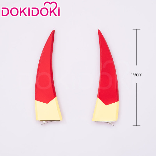 DokiDoki Anime Hell Hotel Cosplay Charliee Demon Form Weapon / Horns / Crown Prop | Horns Only-Order Processing Time Refer to Description Page