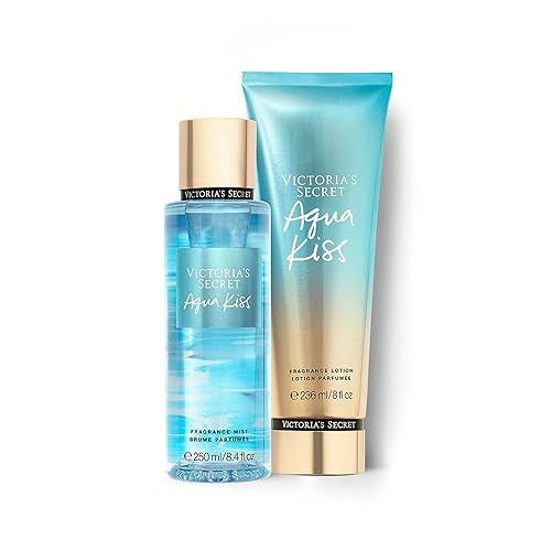 Victoria's Secret Aqua Kiss Mist & Lotion Set - Aqua Kiss
