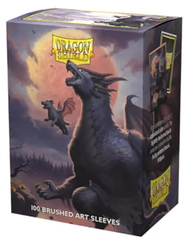 Dragon Shield Sleeves – Matte Limited Edition Brushed Art: Halloween 2023 100 CT - Compatible with Pokémon, Magic The Gathering Cards & Digimon MTG TCG OCG & Hockey Cards