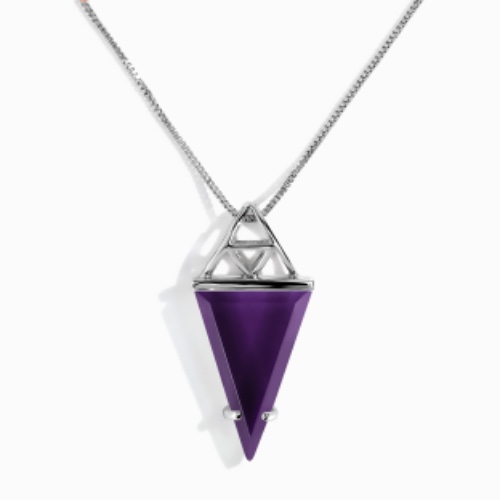 Amethyst Necklace - Myth | 925 Sterling Silver