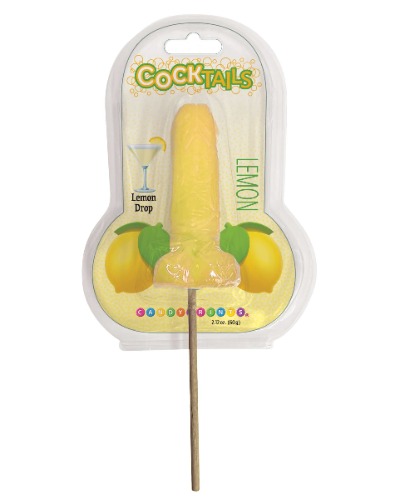 CP.1185 COCKtails- Cocktail Inspired Lollipops- Lemon Drop - Retail