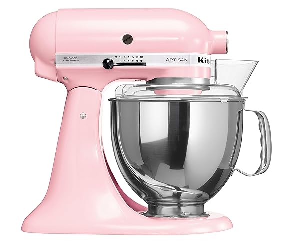 KitchenAid Küchenmaschine Artisan 4,8L Seidenpink - 4,8 Liter - Silk Pink
