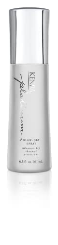 Kenra Platinum Blow-Dry Spray | Time-Saving Heat Protectant | Detangles, Smooths, and Softens | Eliminates Frizz & Resists Humidity | Medium To Coarse Hair - 6.8 Fl Oz (Pack of 1)