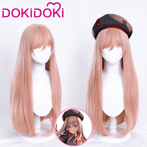 【Ready For Ship】DokiDoki Game GODDESS OF VICTORY: NIKKE Cosplay Rapi Wig Long Pink | Rapl