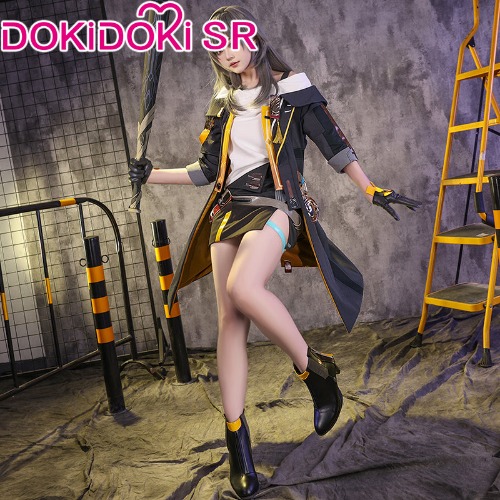 【S/L Ready For Ship】DokiDoki-SR Game Honkai: Star Rail Cosplay Trailblazer Stelle Costume / Shoes Heroine | Costume Only-M-In Stock