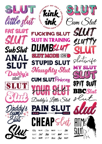 Slut (Mega Sheet) | Default Title