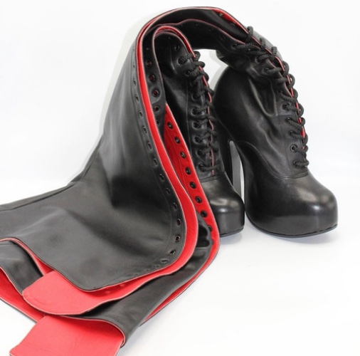 Kinky Thigh High Boots