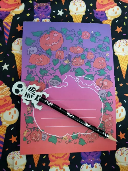 Pumpkin Pals Notepad