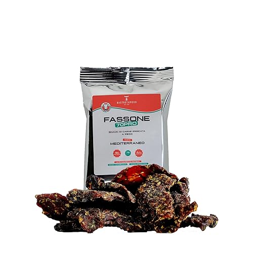 Beef jerky - Pack of 5 x 25g (125g total) - 70% natural protein